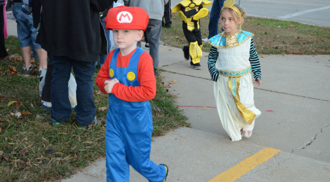 Schools celebrate Halloween with parades and parties