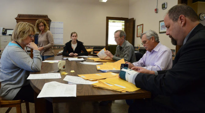 County canvasses ballots for final results