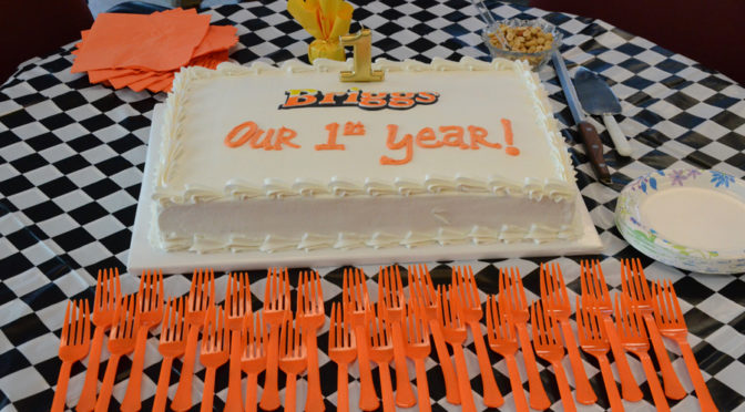 Briggs Celebrates One Year in Fort Scott
