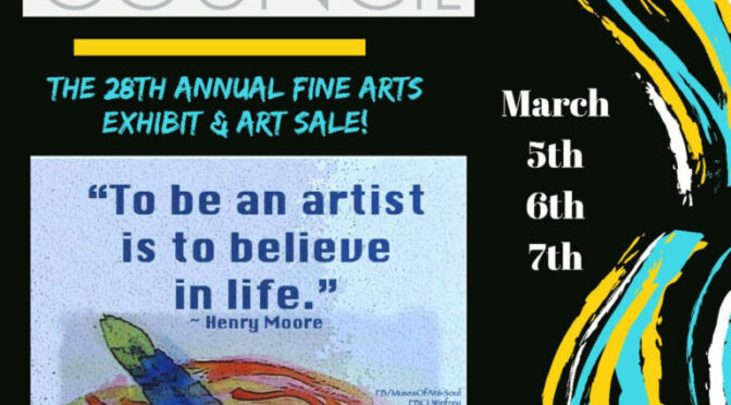 Bourbon County Art Council Exhibition and Art Sale March 5-7
