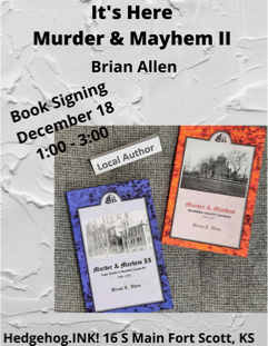 Brian Allen’s New Book: Murder & Mayhem II
