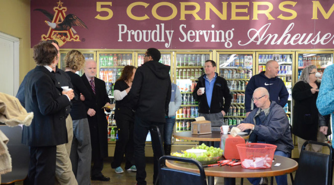 Chamber members share Fort Scott events at Coffee event