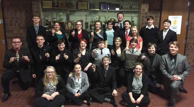 Fort Scott Forensics students compete in Pittsburg