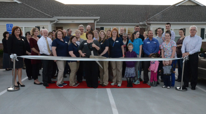Memory Care facility opens for residents with ribbon-cutting