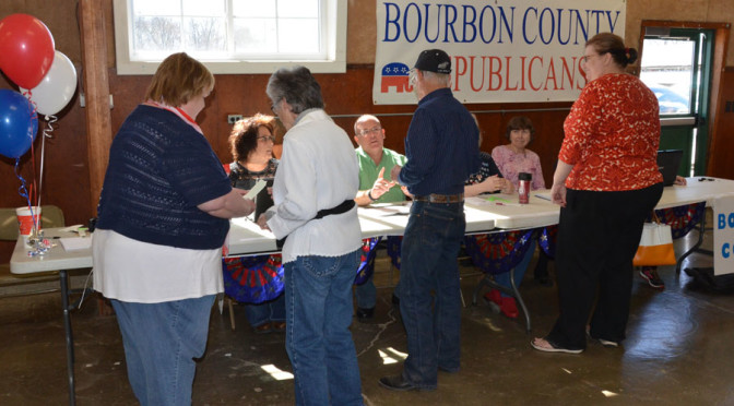 Bourbon County has good turnout for caucuses