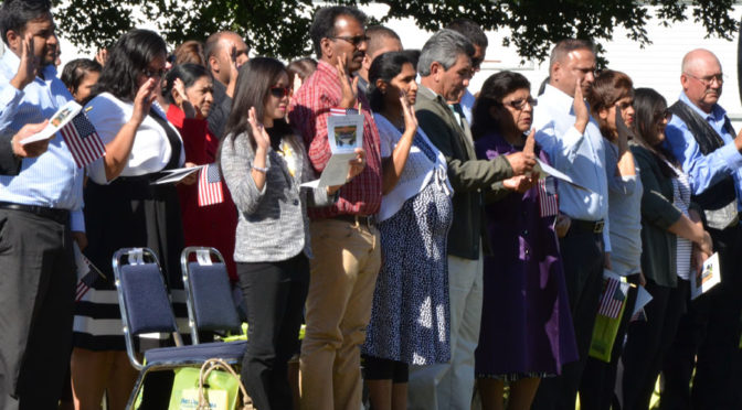 Fort hosts Naturalization Ceremony for new citizens