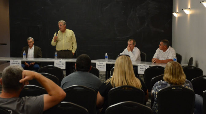YPL hosts County Commission candidate forum