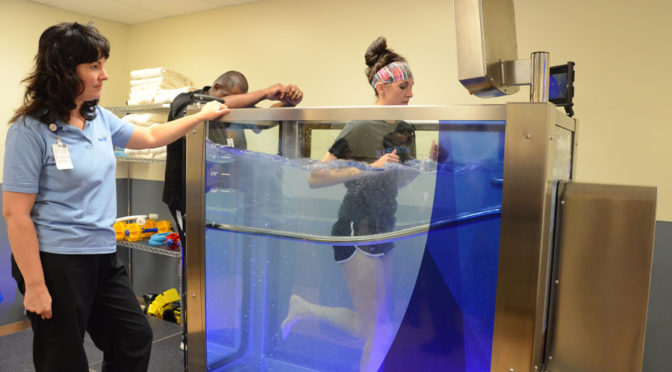 Mercy adds new aquatic therapy equipment