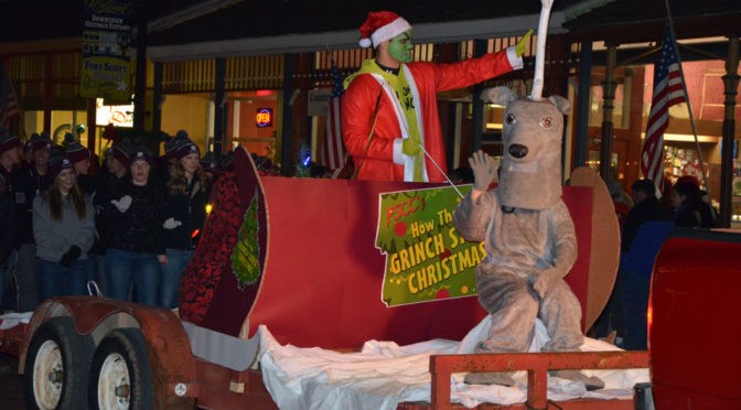 Fort Scott welcomes Christmas season with parade