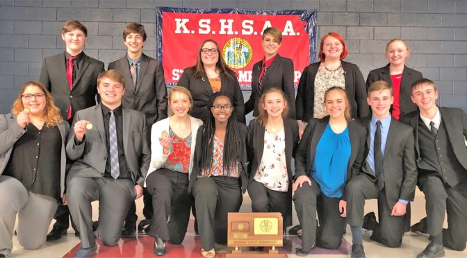 Fort Scott Debate Team Brings Home Another State Trophy