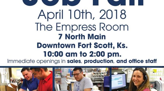 Ward Kraft Job Fair April 10