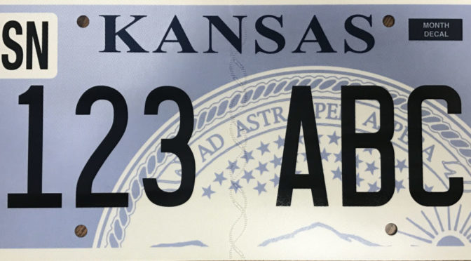 Kansas License Plates to Undergo Makeover