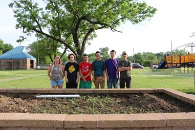 FSCC Masonry Students Build Sensory Garden In Pittsburg