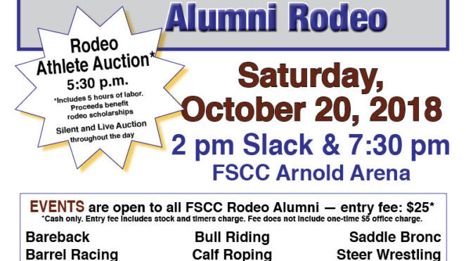 FSCC Rodeo Team takes on the FSCC Alumni