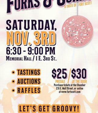 Forks and Corks This Saturday, Nov. 3