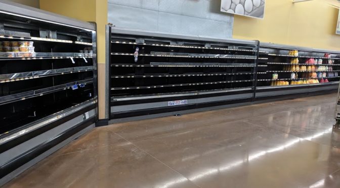 Power Outage Causes Loss of Some Perishables at Walmart