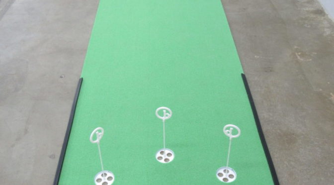 Putting Green and Driving/Slicing Mats added to Momentum Indoor Training