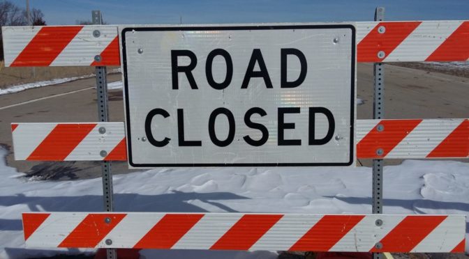 Eagle Road Closed Until November 6