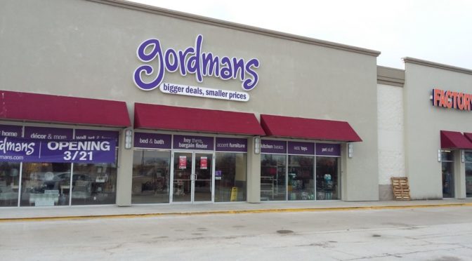 Grand Opening of Gordman’s March 20 at 5:30 p.m.
