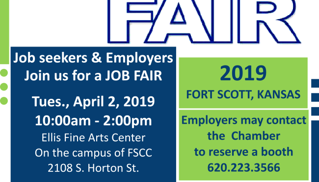 Chamber of Commerce Offers Job Fair April 2