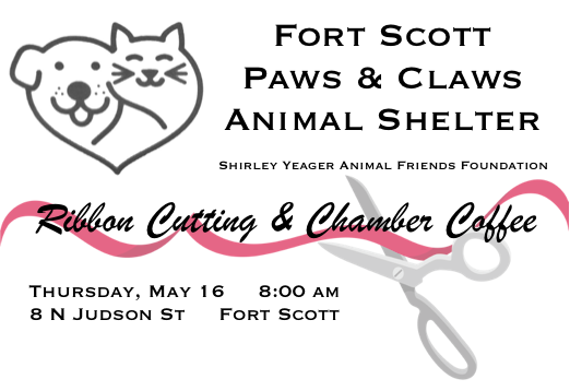 Ribbon Cutting At Animal Shelter May 16