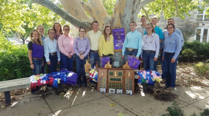 SOUTHWIND 4-H MEMBERS WIN 4 STATE CHAMPIONSHIPS