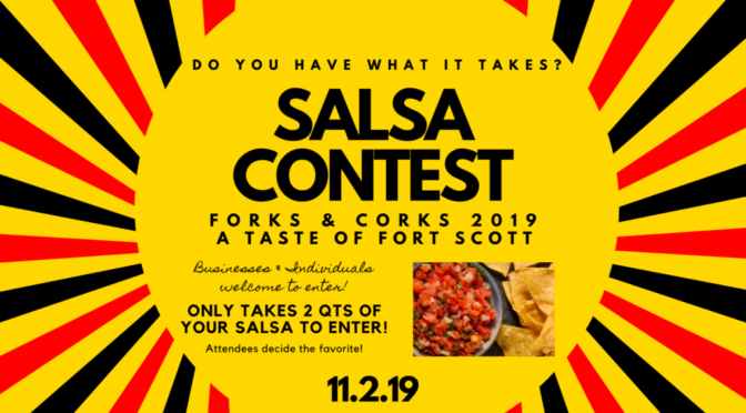 SALSA CONTEST AS PART OF FORKS & CORKS
