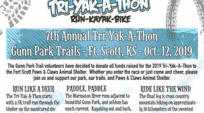 Tri-Yak-A-Thon Oct. 12, The Public Is Welcome