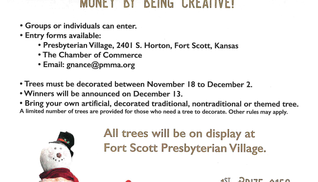 Christmas Tree Decorating Contest at Presbyterian Village