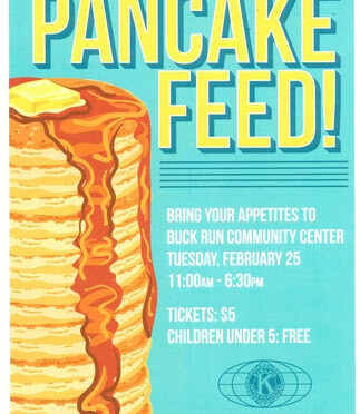 Kiwanis Pancake Feed Today Feb. 25