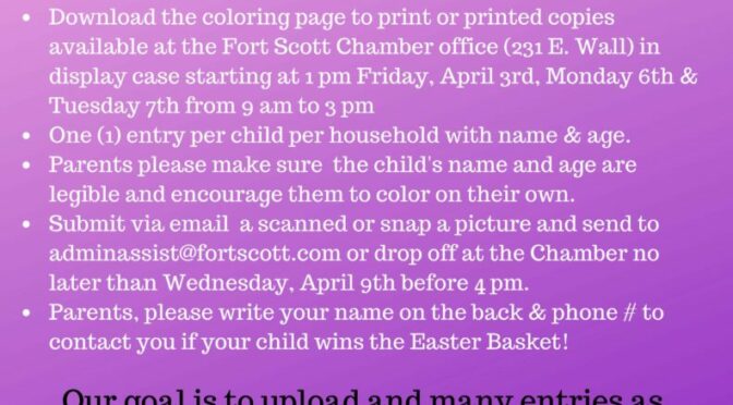 The Fort Scott Chamber Easter Basket Giveaway