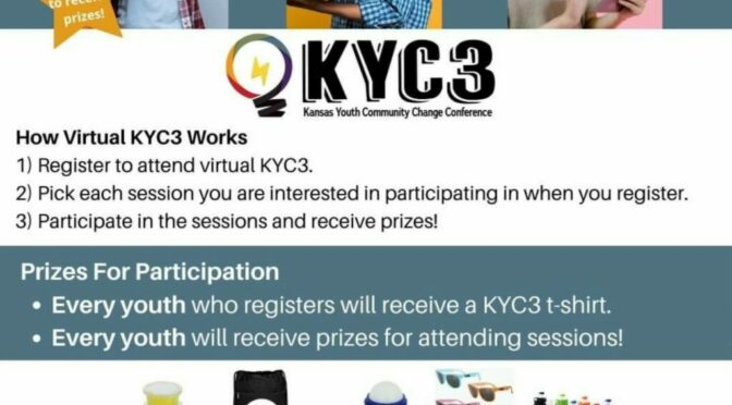 Kansas Youth Community Change Conference Online April 20
