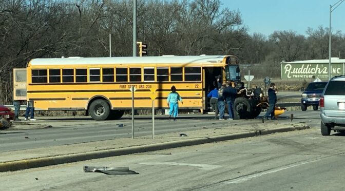 USD234 School Bus Involved In An Accident on Feb. 22