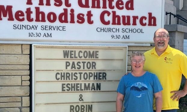Christopher Eshelman is the New First United Methodist Pastor