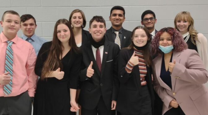 FSHS Talking Tigers Place First in Debate Tourney