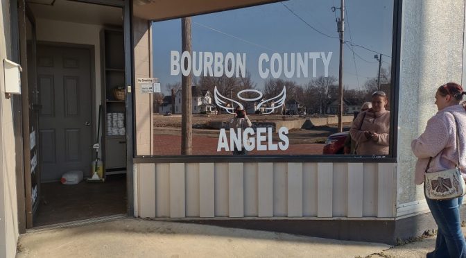 Bourbon County Angels Group Rents Building to House Donations