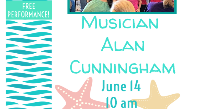 Alan Cunningham to Perform for Summer Reading on June 14