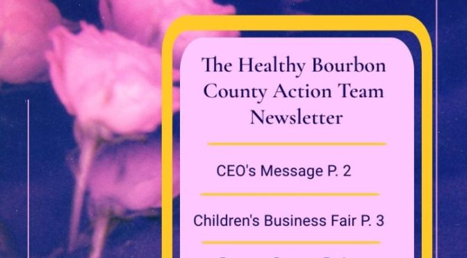 Healthy Bourbon County Action Team Newsletter for April