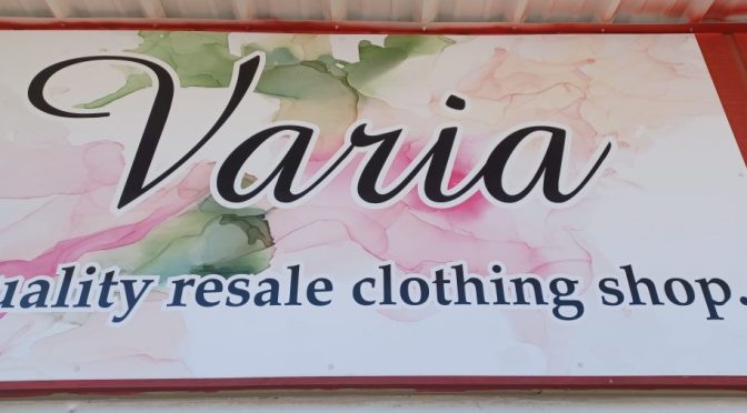 Varia Store Front Moves Location