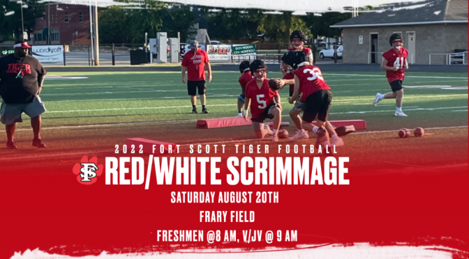 FSHS Red/White Scrimmage is August 20