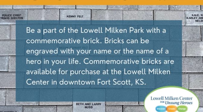 AD: Commemorative Brick Offered at Lowell Milken Park