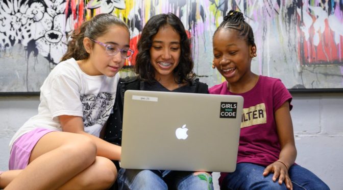 Girls Who Code Club Program at the Fort Scott Public Library