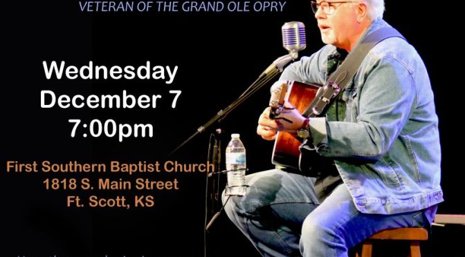 Grand Ole Opry Veteran Daryl Mosley comes to Ft. Scott!