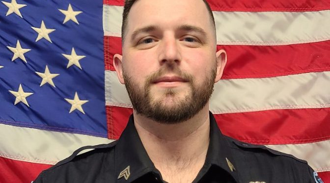 Caleb Bell Promoted in Fort Scott Police Department