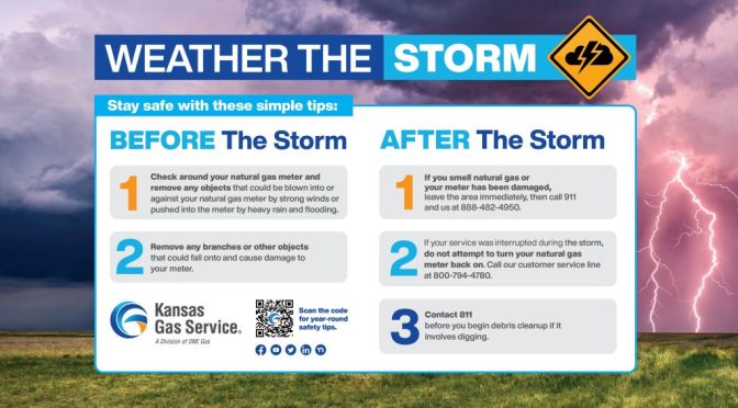 Prepare For Severe Weather With Simple Natural Gas Safety Tips