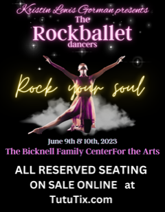 The Rockballet Dancers Show is June 9,10