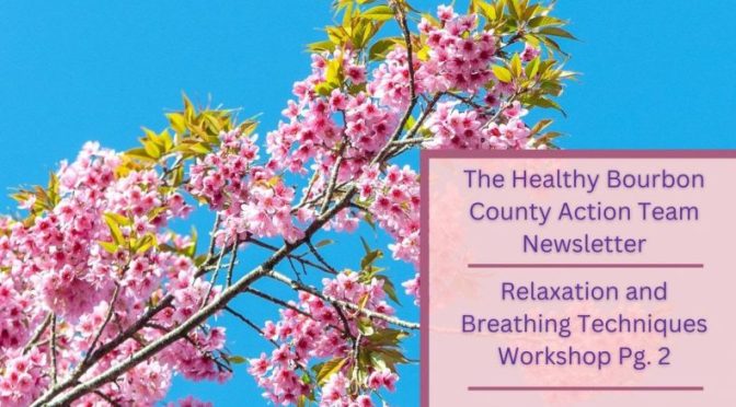 Healthy Bourbon County Action Team Newsletter May 2023
