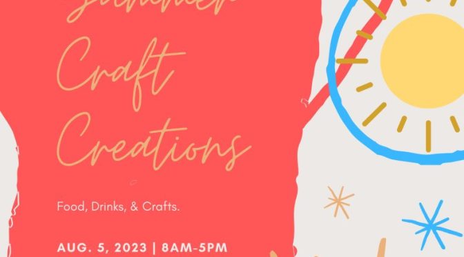 River Room Craft Event on August 5
