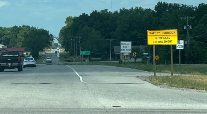 New safety signage along U.S. 69 aims to reduce crashes