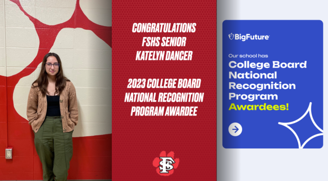 2023 College Board National Recognition Awardee: Katelyn Dancer